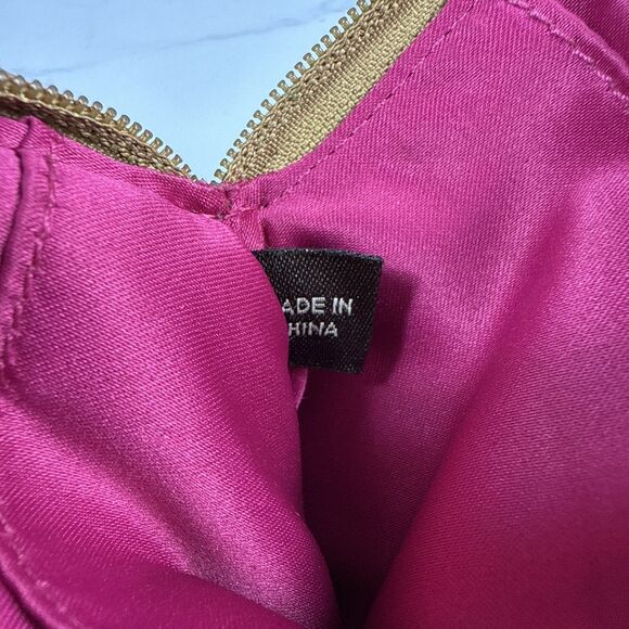 Coach Legacy Stripe N S Universal Case Wristlet Gold Leather Tag Rare Wallet - Picture 6 of 7